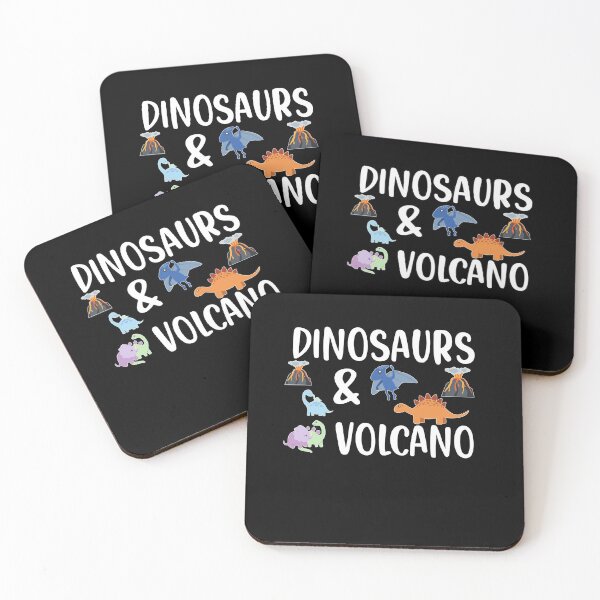 Item preview, Dinosaur and Volcano designed and sold by AritraSur.