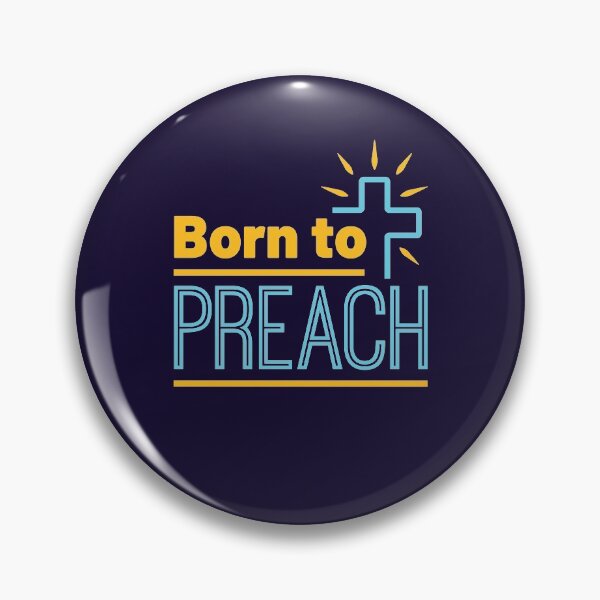 Item preview, Born to Preach Preacher Pastor Minister designed and sold by jaygo.