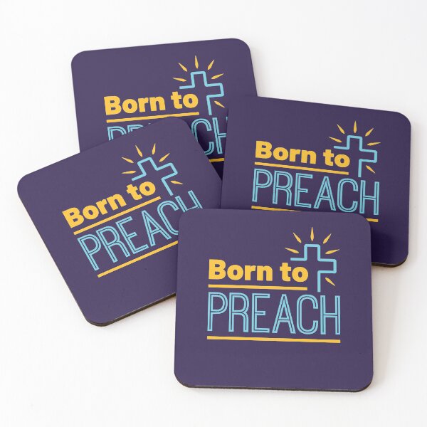 Item preview, Born to Preach Preacher Pastor Minister designed and sold by jaygo.