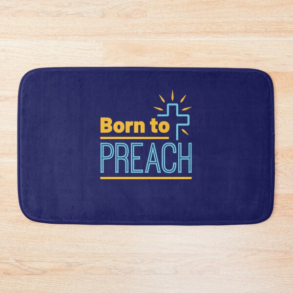 Item preview, Born to Preach Preacher Pastor Minister designed and sold by jaygo.