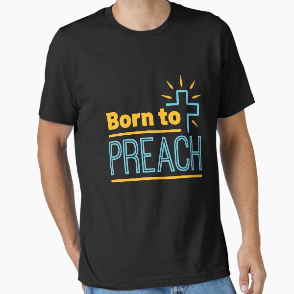 Item preview, Born to Preach Preacher Pastor Minister designed and sold by jaygo.