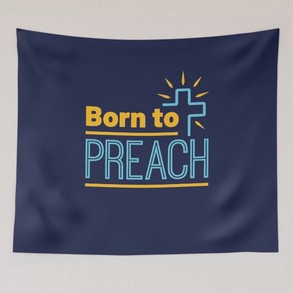 Item preview, Born to Preach Preacher Pastor Minister designed and sold by jaygo.