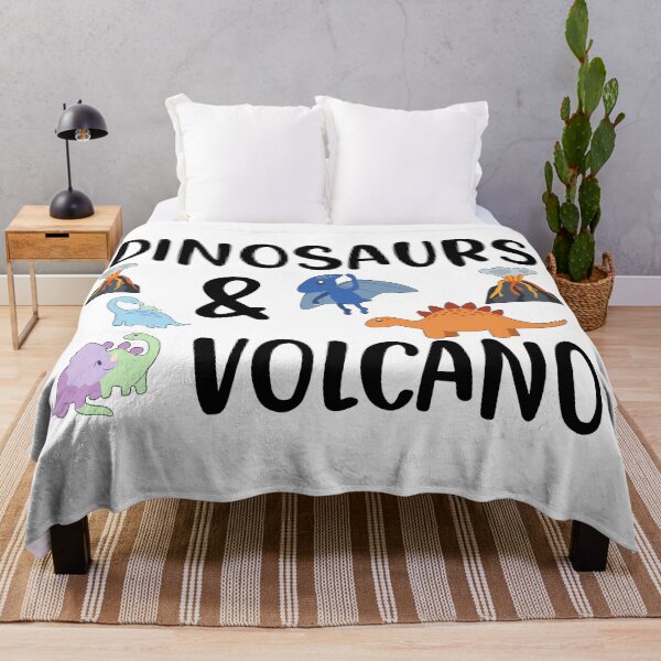 Item preview,  Dinosaur and Volcano designed and sold by AritraSur.