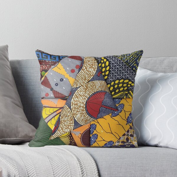 Item preview, African Fabric Collage Art Patterns [#232] designed and sold by AfriStyleUK.