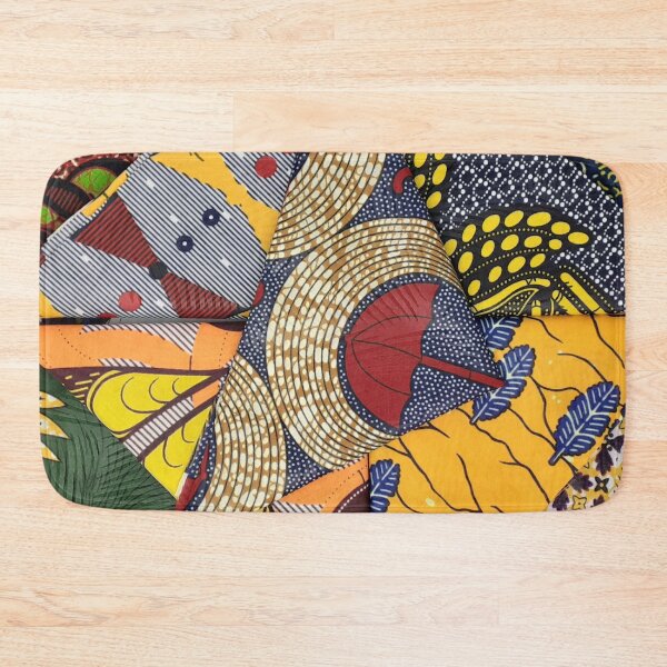 Item preview, African Fabric Collage Art Patterns [#232] designed and sold by AfriStyleUK.