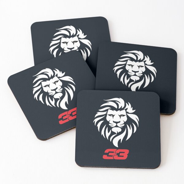 F1 Max Verstappen 33 Coasters (Set of 4)