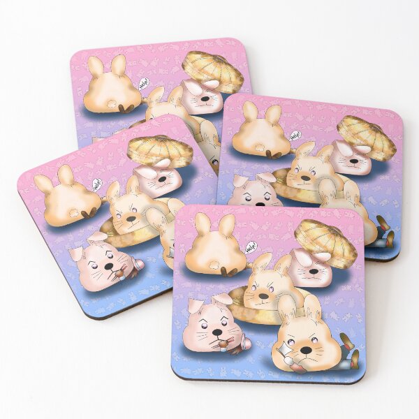 Item preview, Revenge of the dim sum bunny buns designed and sold by CuisineCat.