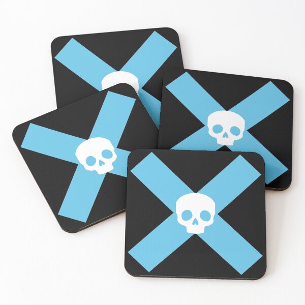 Item preview, Love Death and Robots Crossbones - Zima Blue designed and sold by PosterpartyCo.