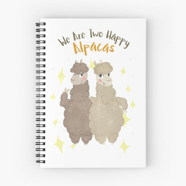 Item preview, Why So Curious? We Are Two Happy Alpacas designed and sold by Echo Aesthetics.