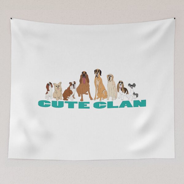Item preview, Cute Clan - Dog Breed designed and sold by HerendraSwarup.
