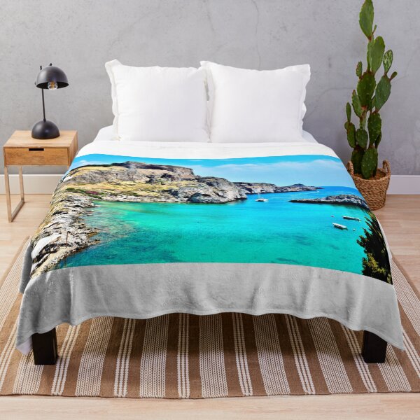 Item preview, Beautiful Blue Ocean, Santorini, Greece designed and sold by newburyboutique.
