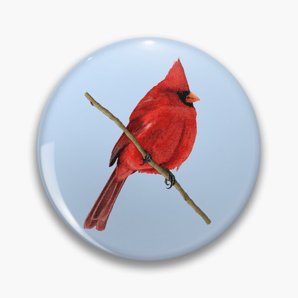 Item preview, Northern Cardinal Bird on a Branch designed and sold by ScienceSource.