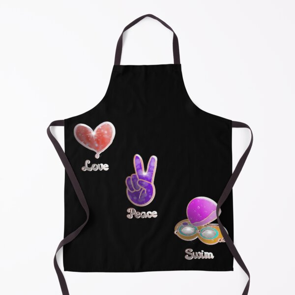 Item preview, Love Peace Swim designed and sold by Zwembad Vergelijker.