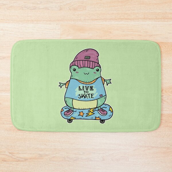Item preview, Froggy Live to Skate Skater - Sage Green designed and sold by GrimButterfly.