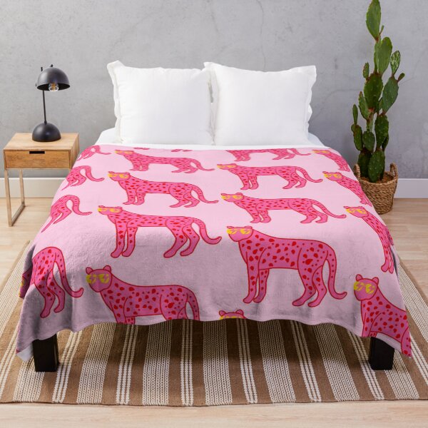 cheetah xoxo Throw Blanket