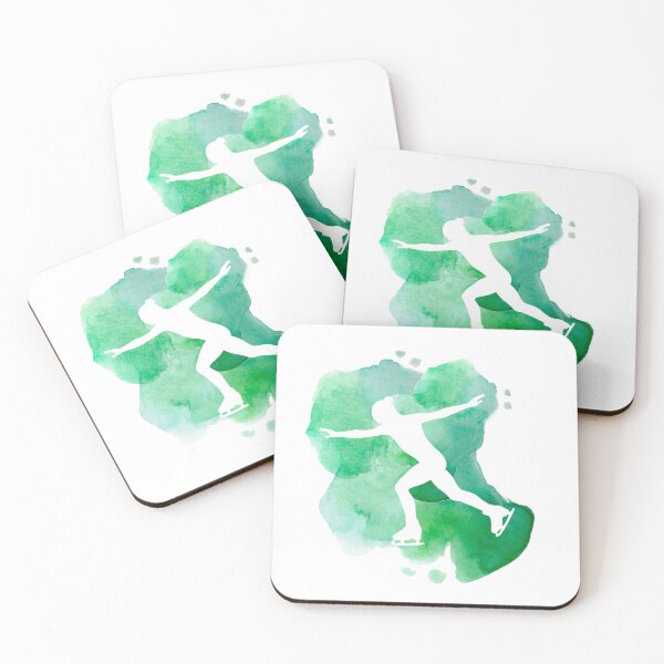 Item preview, Ice Skating Watercolor designed and sold by RaquelDeneth.