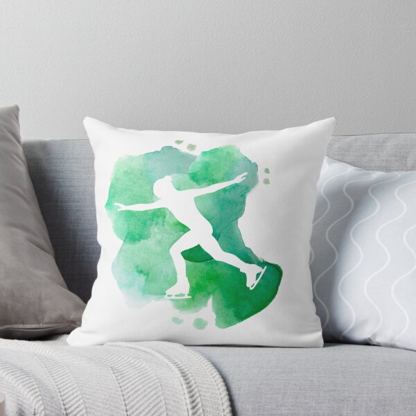 Aperçu de l'œuvre Aquarelle de patinage sur glace créée et vendue par RaquelDeneth.