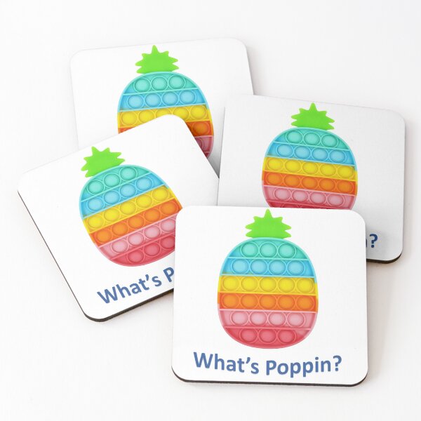 Item preview, What's Poppin Pineapple Fidget Popper designed and sold by planwdw.