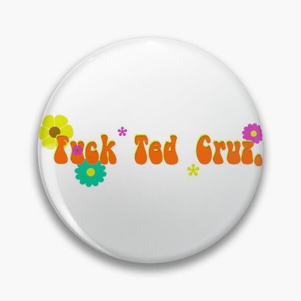 Item preview, F*ck Ted Cruz - Flower Power Print designed and sold by KBwiththeTees.