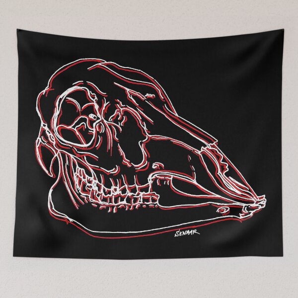 Item preview, Sheep skull (for dark underground) designed and sold by -Senaar-.