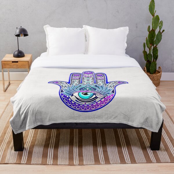 Item preview, Purple Third Eye Hamsa designed and sold by DivergentSPEED.
