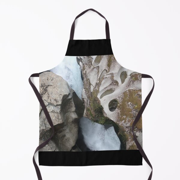 Item preview, Water Flows through Rock Formation in New Zealand designed and sold by izzy8793.