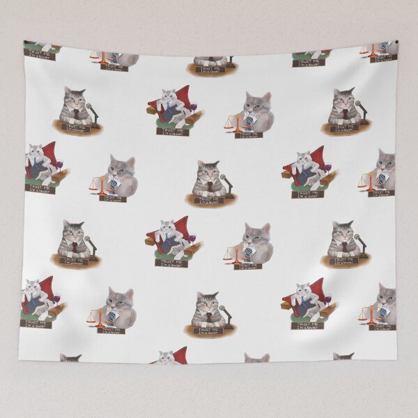 Item preview, Trust me im a lawyer Cat | lawyer humor designed and sold by SodaPUNCH.