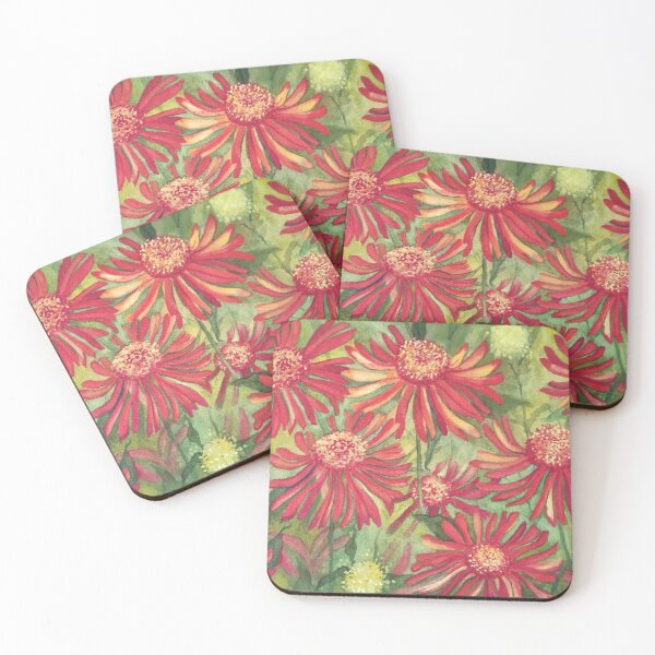 Item preview, Watercolor: Autumn Helenias designed and sold by Delphine HIBOU.