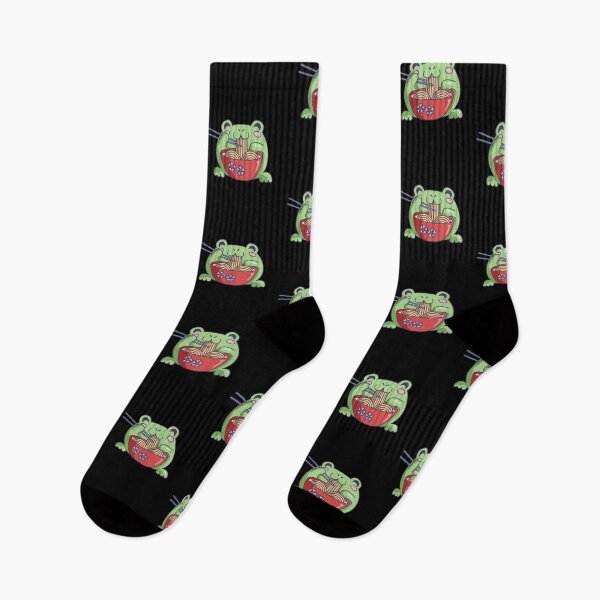 Item preview, Frog Eating Ramen designed and sold by RayanDesigns.