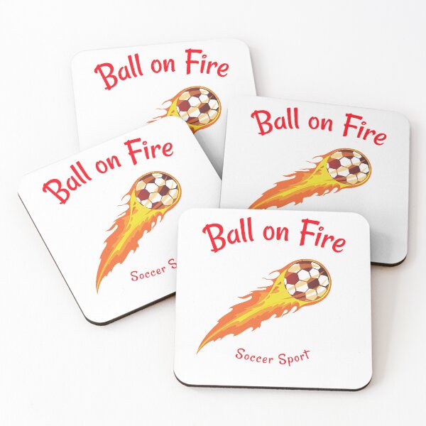 Item preview, Ball on Fire - Soccer Sport designed and sold by The best online style shop.