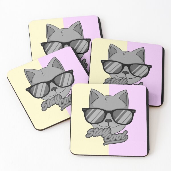 Item preview, A cool cat wearing sunglasses designed and sold by basileiossav.