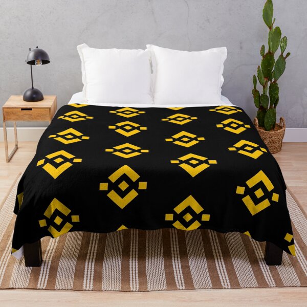 Binance sticker all star Throw Blanket