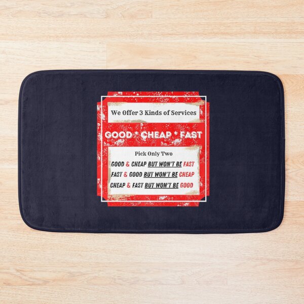 Item preview, We Offer 3 Kinds of Service, Good - Cheap - Fast Pick two designed and sold by SmartTShirtTime.