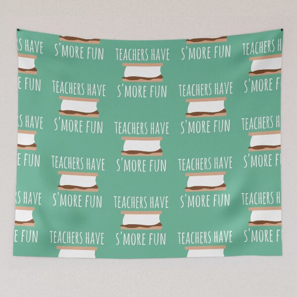 Item preview, Teachers have s'more fun, teacher s'more, teacher gift camping design designed and sold by FreckledBliss.