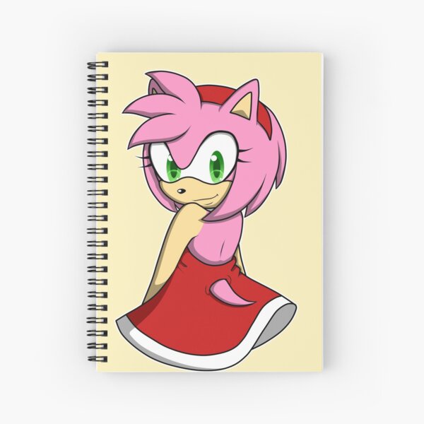 Amy Rose Sonic X - King Boom Boo Spiral Notebook for Sale by GhoulDust