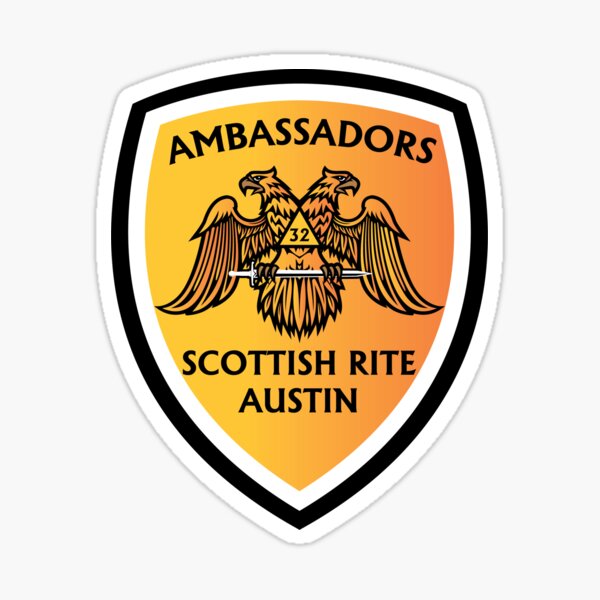 Austin Scottish Rite - ambassadors Sticker