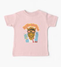 Camiseta para bebés Señor ayúdanos, él está de vuelta con su camisa Alf rosa
