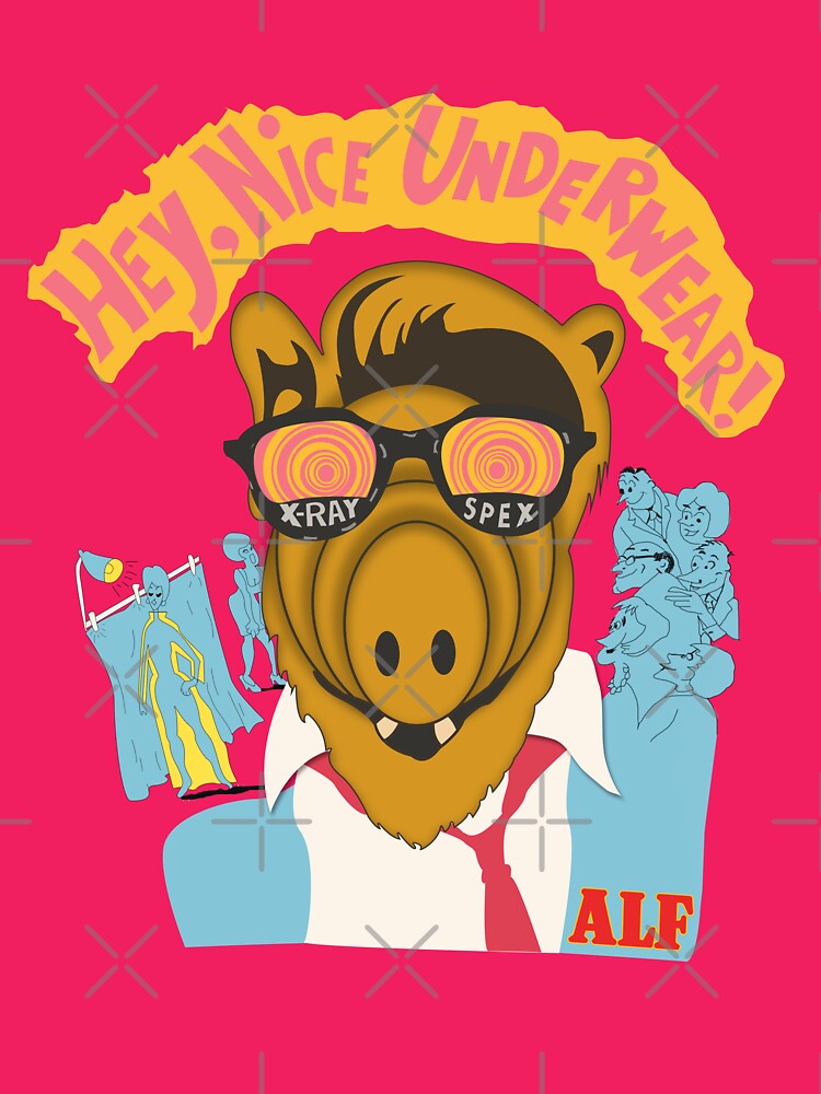 pink alf shirt