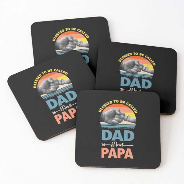 Item preview, Blessed To Be Called Dad And Papa Funny Family Dad Saying Father Gift designed and sold by Md. Manjur Ahamed.