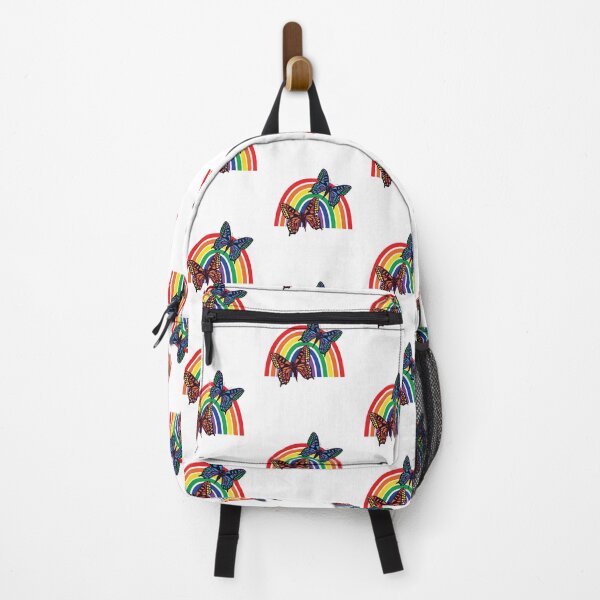 Item preview, Gay Pride Butterfly Rainbow Graphic / Butterflies LGBTQ Flag design designed and sold by CreatedByHeidi.