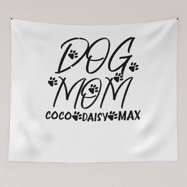Item preview, Dog Mom coco daisy max designed and sold by happy gift art.