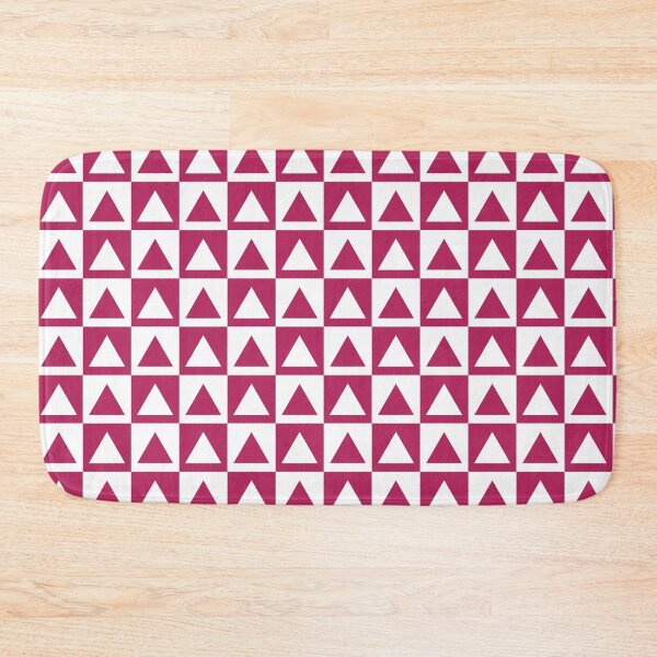 Item preview, Mulberry plain background and white art deco pattern designed and sold by Brontorino.