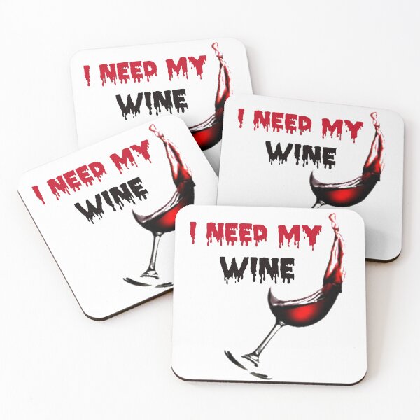 Item preview, I need My Wine  designed and sold by Alicia Sullivan.
