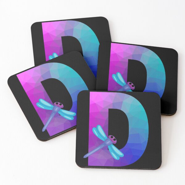 Item preview, LETTER D FOR DRAGONFLY  designed and sold by TeyMank.