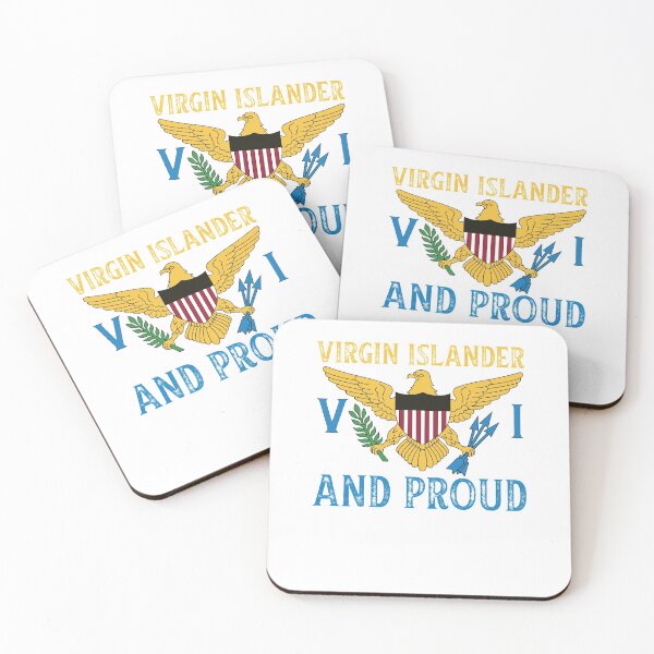 Item preview, Virgin Islander and Proud - Colors of the Flag the US Virgin Islands designed and sold by obedtheartist.