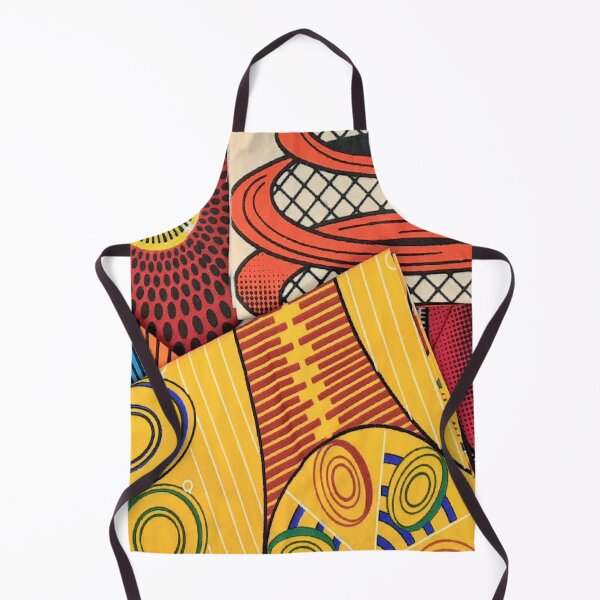 Item preview, African Fabric Patchwork Collage Art Patterns [#233] designed and sold by AfriStyleUK.