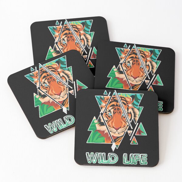 Item preview, Tiger Wild Life Animal Predator Africa Safari designed and sold by BullDesignsShop.