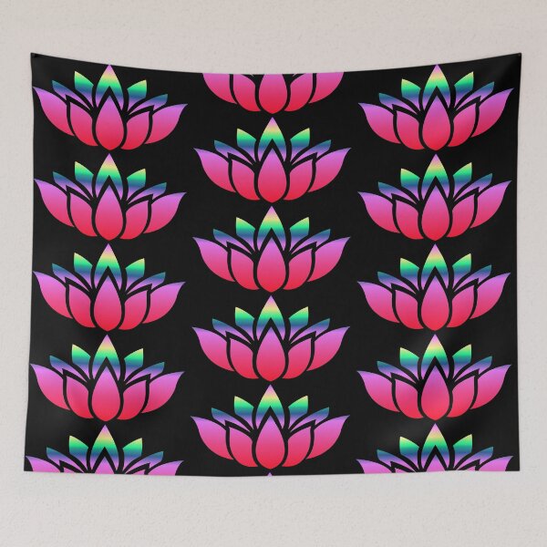 Item preview, Simplicity Lotus In A Colorful Pink Hue designed and sold by RosieSunflower.