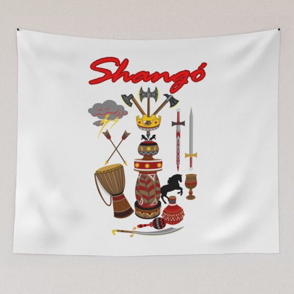 Item preview, Shang Orisha T-ShirtShangó Orisha T-Shirt_by Korvus78_ designed and sold by HTownAparel.