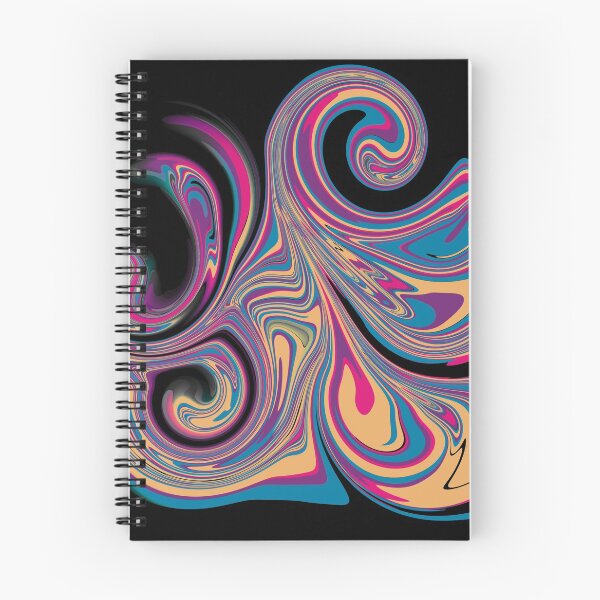 Item preview, Abstract twirl pattern designed and sold by Thecolourwheel.